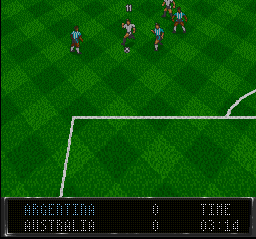 World Cup Striker screenshot 3 for Super Famicom